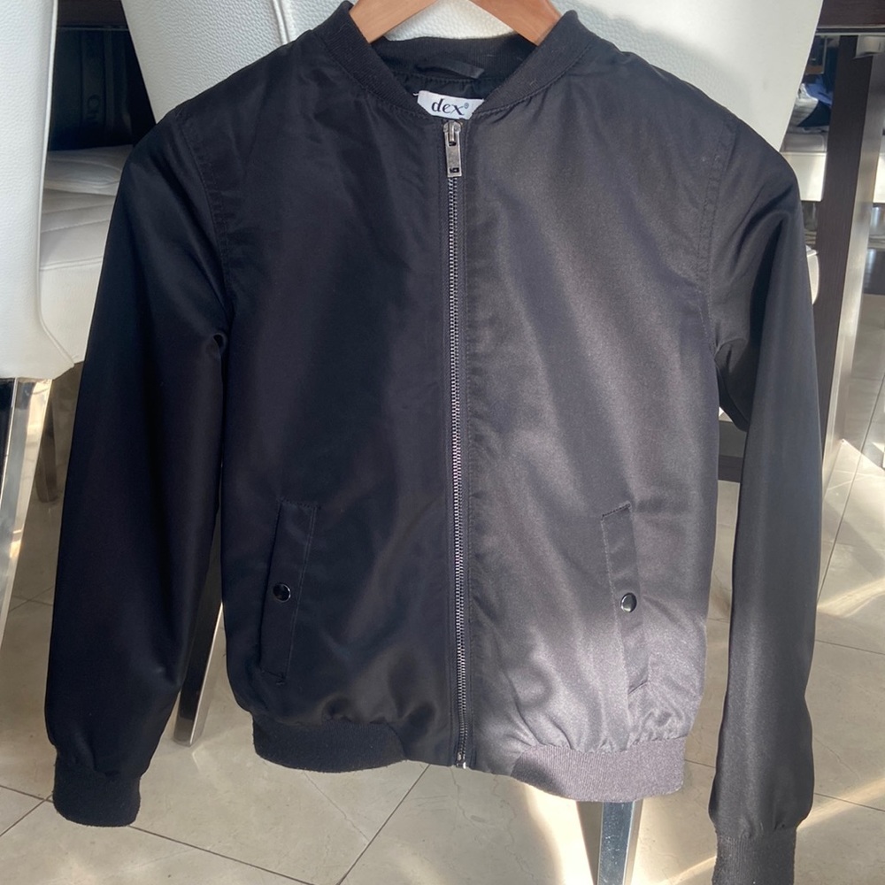 Dex Bomber jacket - warm lining - size 12 youth